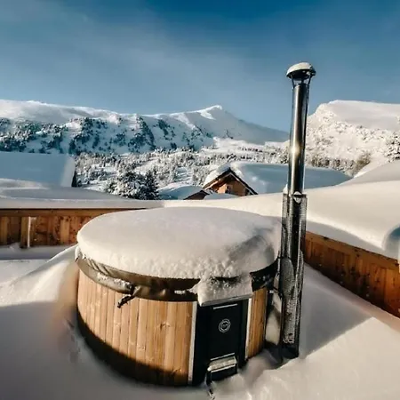 别墅 Mountain View Chalet With Hot Tub, Sauna And Terrace 菲尔德茵卡特